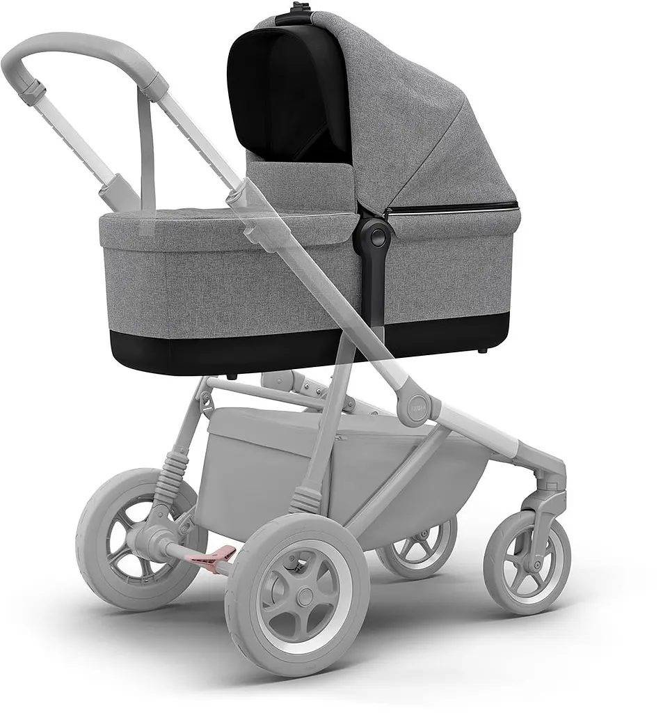 Люлька Thule Sleek Bassinet Grey Melange (TH 11000100) - фото 2