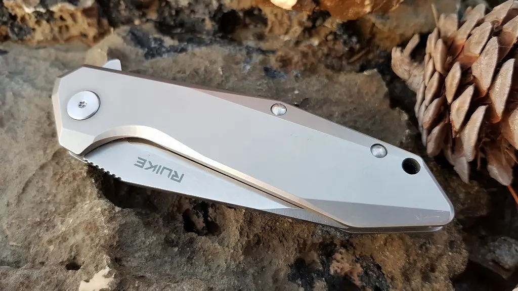 Ніж складаний туристичний Ruike P135-SF/(9.2 см) 14C28N/steel 420 сірий - фото 5