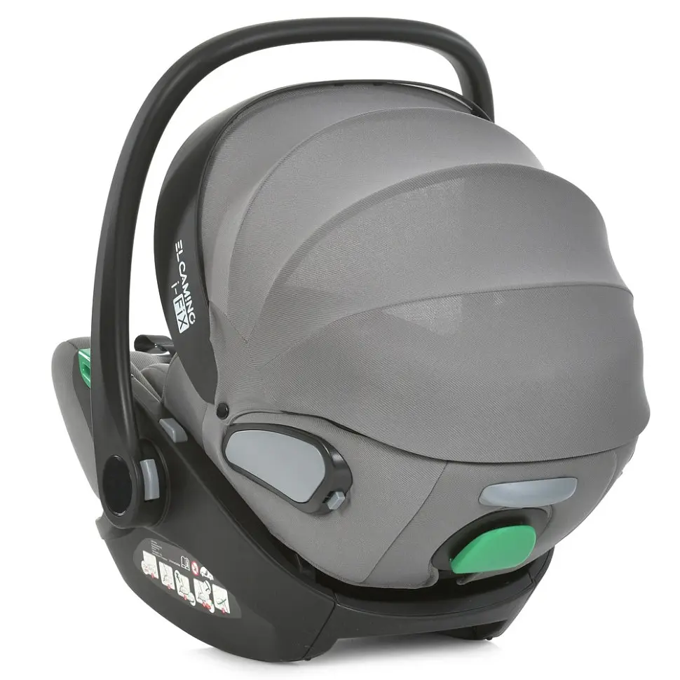 Дитяче автокрісло i-FIX ME 1110 Simply Gray - фото 2