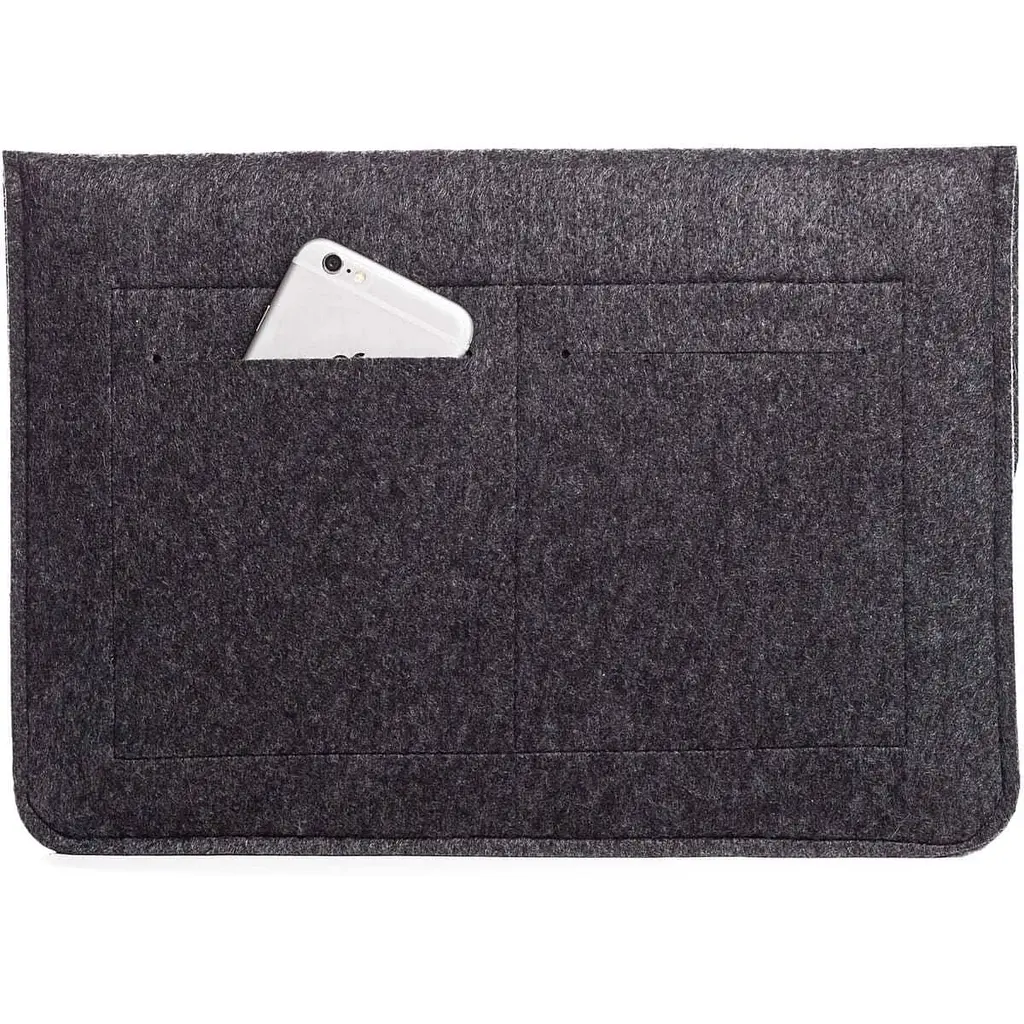 Чехол для ноутбука Gmakin 14" MacBook Pro Black/Gray (GM05-14) - фото 3