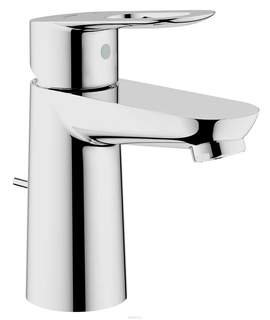 Змішувач для умивальника Grohe Bau Loop 23335000, Хром
