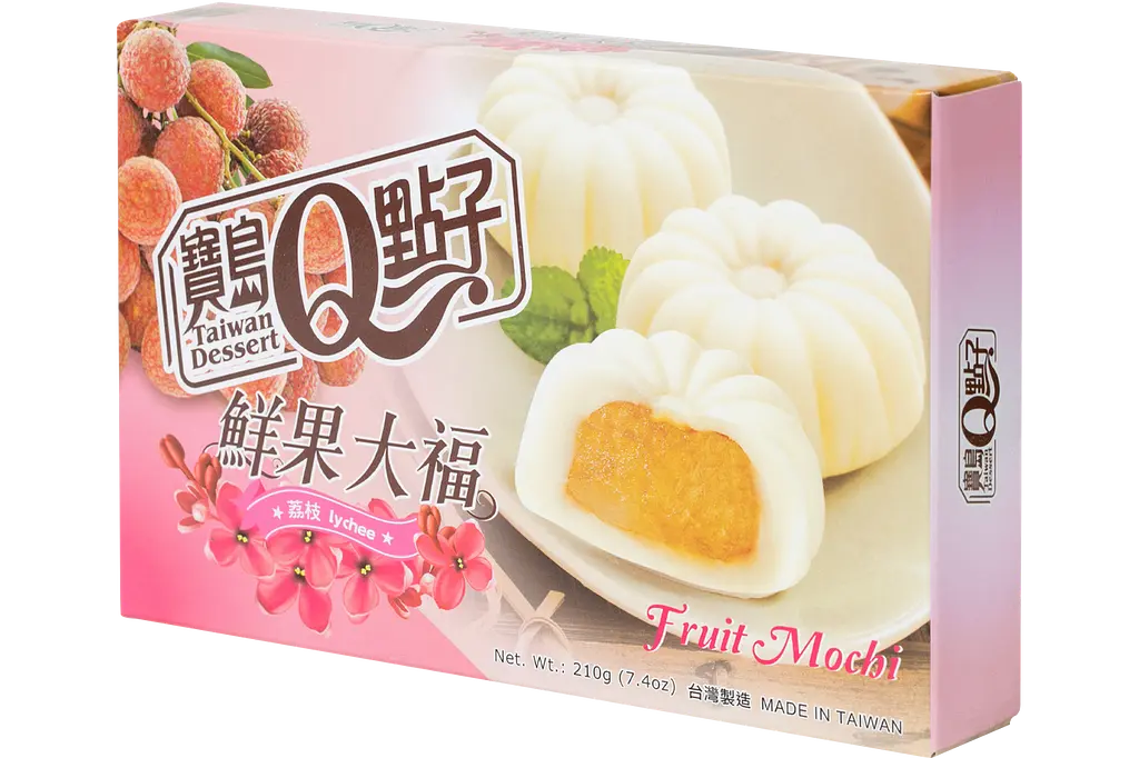 Пирожное моти Taiwan Dessert Lychee 210 г - фото 2