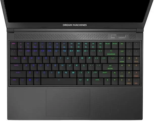 Ноутбук Dream Machines RT3080-15 15.6FHD IPS 144Hz/AMD R7 6800H/16/1024F/NVD3080-16/DOS (RT3080-15UA50) - фото 2
