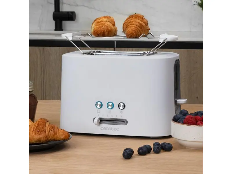 Тостер Cecotec Toast&Taste 9000 Double White (03188) - фото 5
