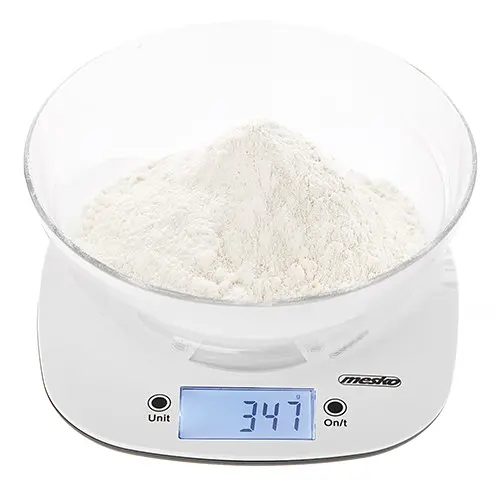 Ваги кухонні Mesko MS 3179 white - фото 3