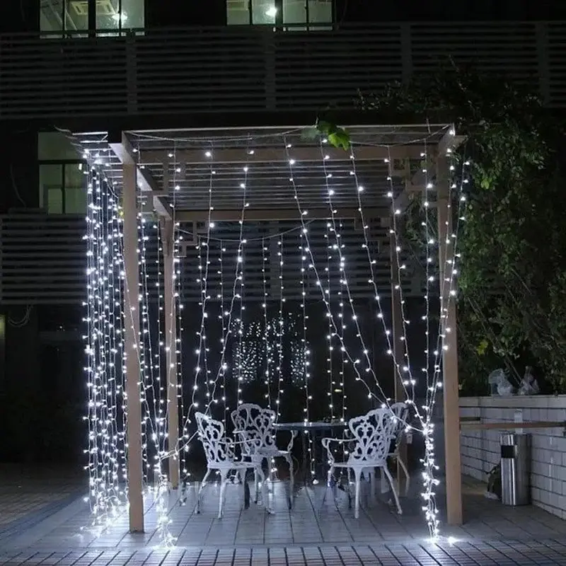 Гірлянда-штора XPRO Сіточка 2.5х1.5 м, 240 LED, прозорий шнур (234564324_270) - фото 2