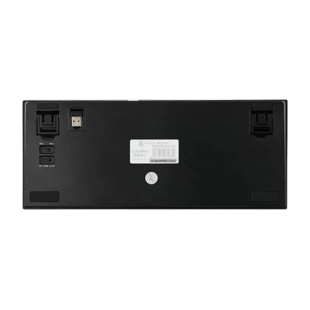 Ігрова механічна бездротова клавіатура AJAZZ AK820 Pro, Gift Switch, RGB, Hot-Swap, Rapid Trigger, Чорний - фото 5