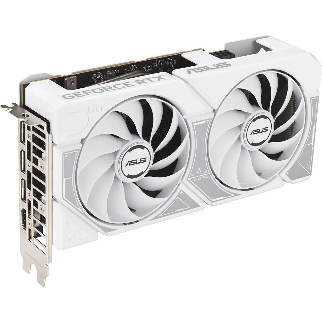 Відеокарта ASUS GeForce RTX5060 8 ГБ DUAL OC біла (DUAL-RTX5060-O8G-WHITE) - фото 3