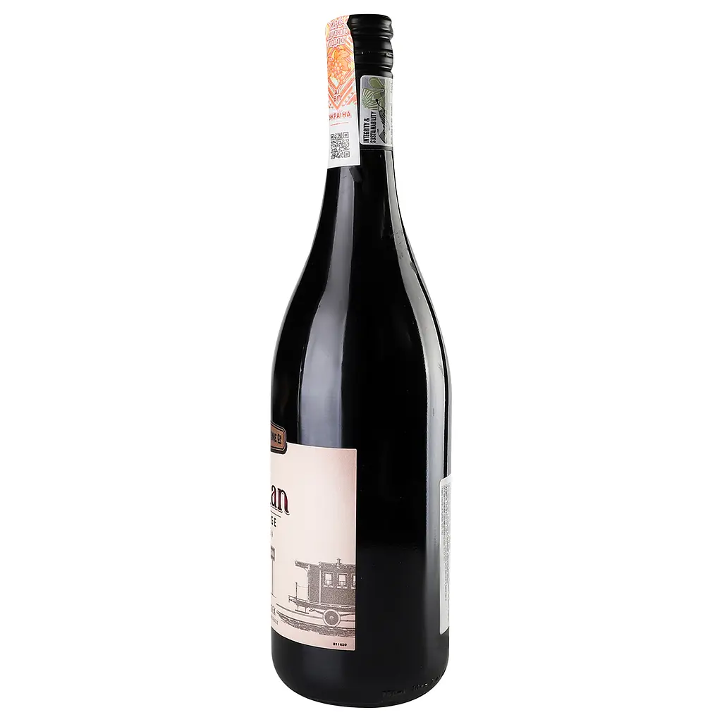 Вино Old Road Wine Co. The Fat Man Pinotage червоне сухе 0.75 л - фото 3
