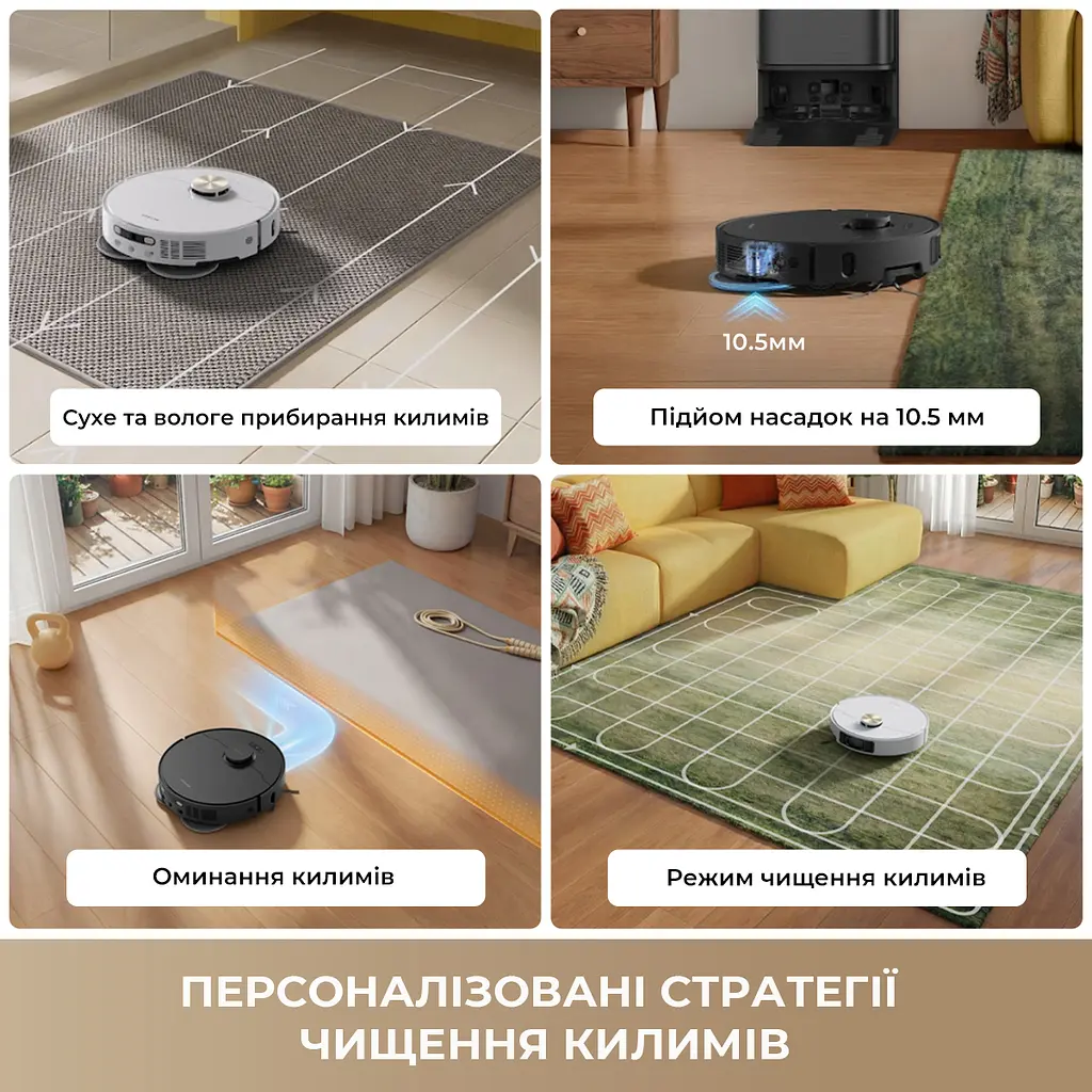 Робот-пилосос миючий Dreame Bot L50 Ultra AE Black - фото 10