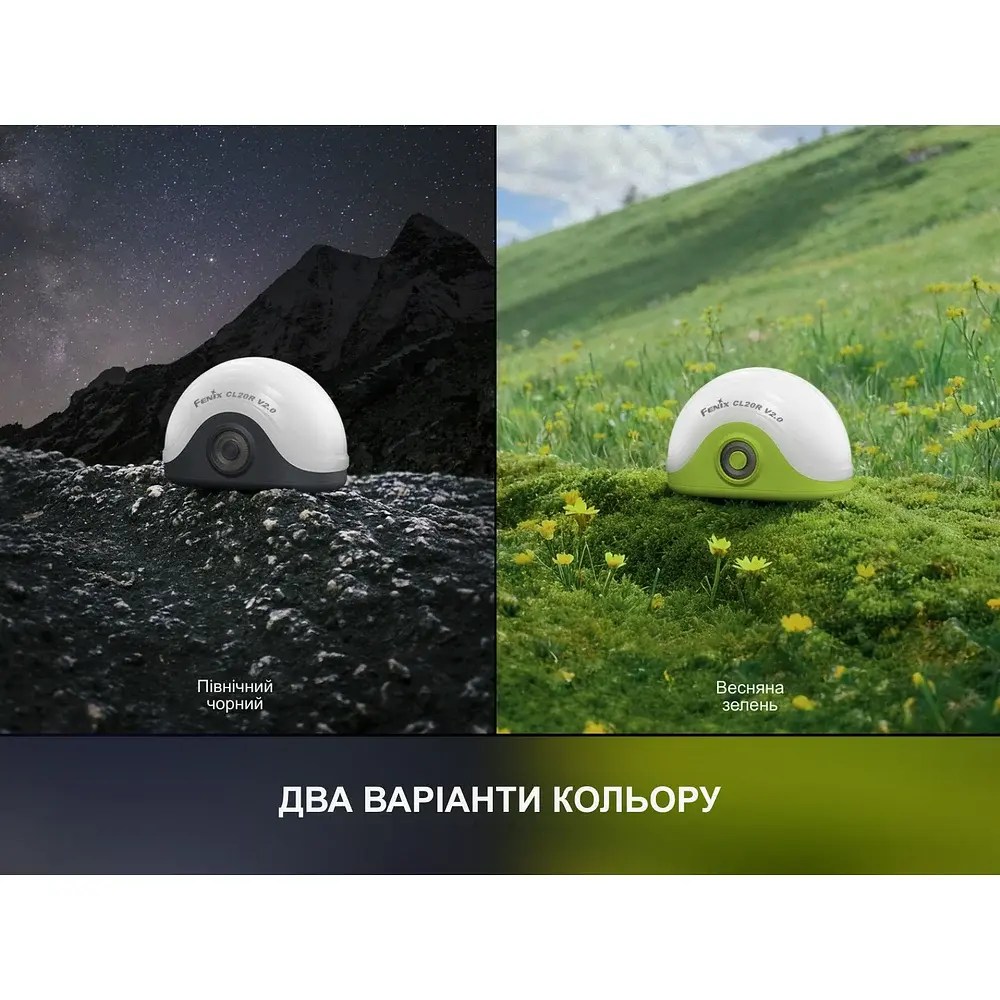 Кемпінговий ліхтар Fenix пластик, 80х48х54 мм, зелений - фото 10