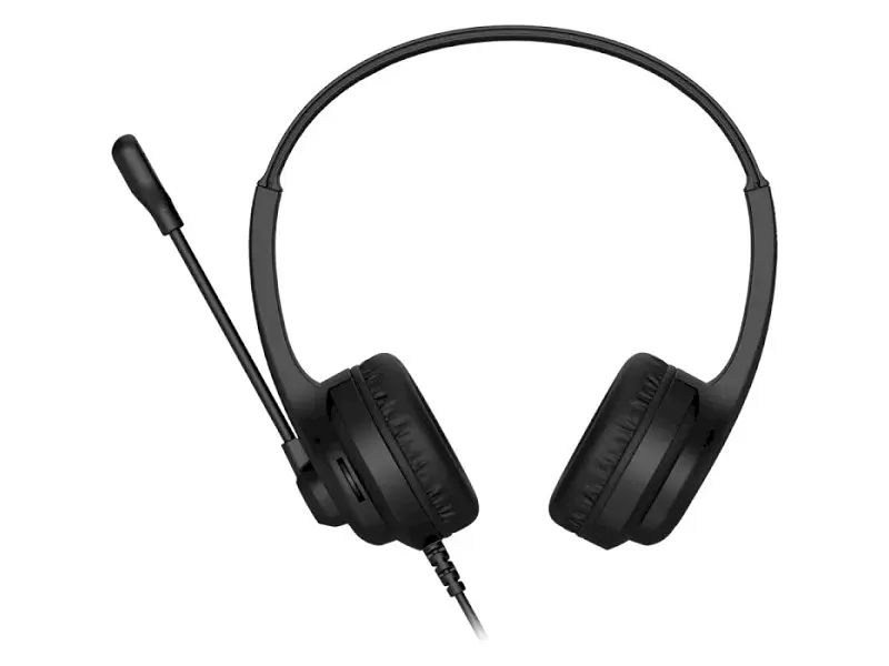 Навушники з мікрофоном A4Tech HU-8 Black - фото 2