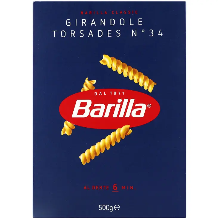 Макаронні вироби Barilla Girandole Torsades №34 500 г - фото 3