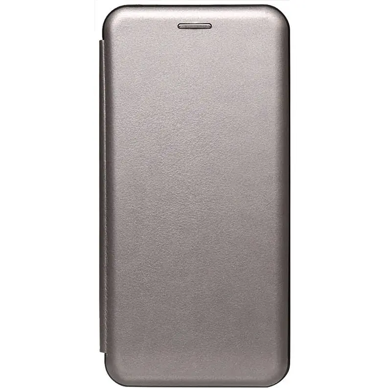 Чехол-книжка Toto Book Rounded Leather Case HuAwei P Smart 2019 Gray - фото 2