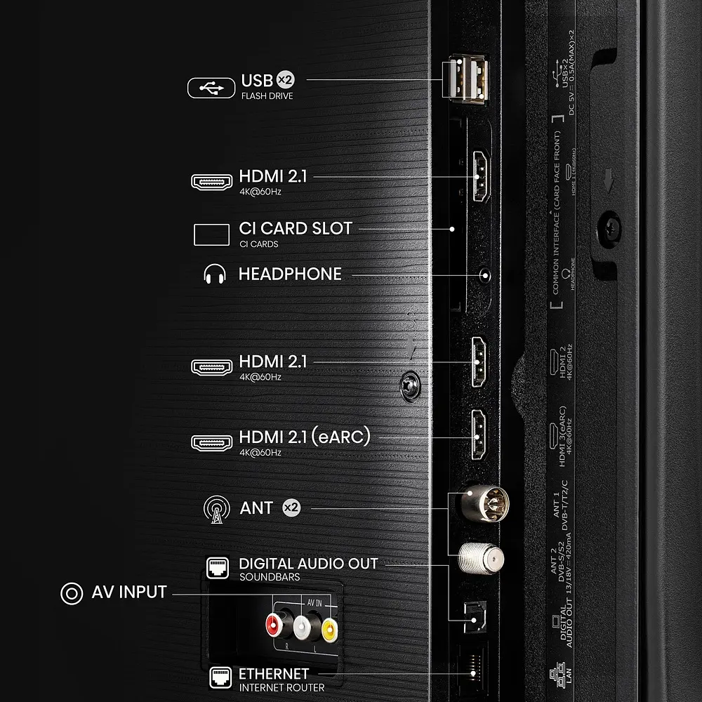 LED-телевизор 50E7Q HISENSE teh0021647 - фото 6