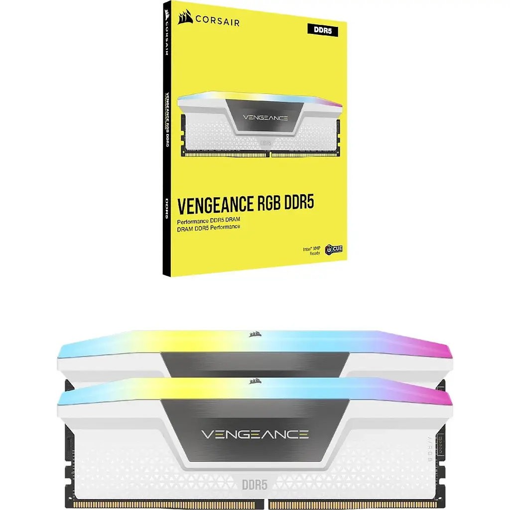 Модуль пам'яті DDR5 Corsair Vengeance RGB 2x16GB 6000MHz White (CMH32GX5M2E6000C36W) [174564] - фото 6