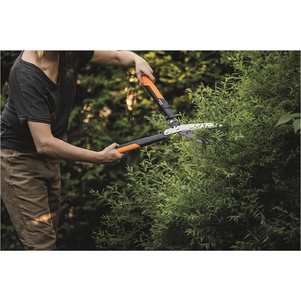 Ножиці для живої огорожі Fiskars PowerGear X HSX92 (1023631) - фото 6