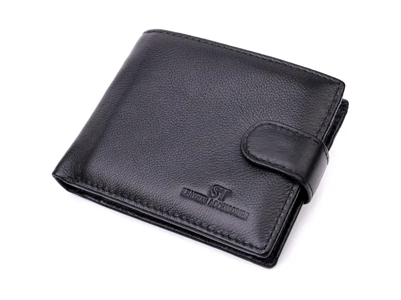 Чоловічий шкіряний гаманець ST Leather 12.5х10х2 см acs0028282