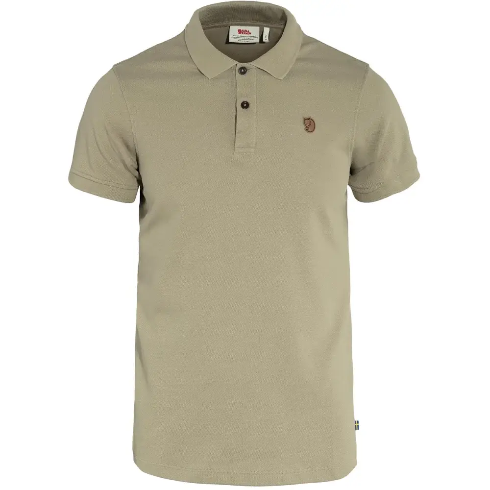 Теніска поло Fjallraven Ovik Polo Shirt M M sand stone