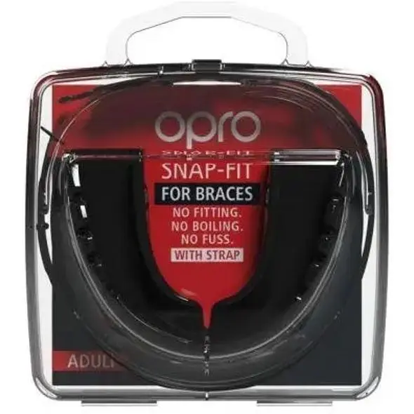 Капа под брекеты Opro Snap-Fit for Braces, Black (art.002318001) - фото 3