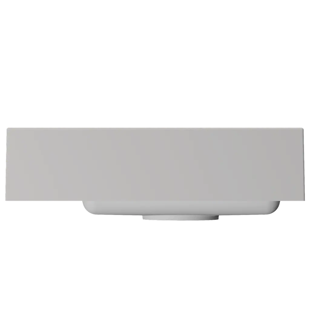 Раковина глянцева накладна Amidicon Mini 45 450x250 з литого каменю MINI_45_HL, Білий - фото 5