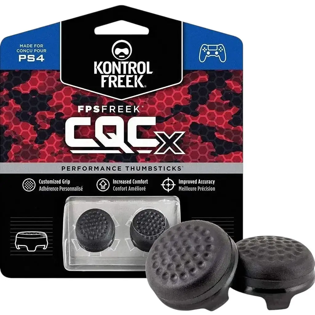 Накладки на стики KontrolFreek: CQCX 2-pack Black (PS4/PS5) [140316] - фото 3