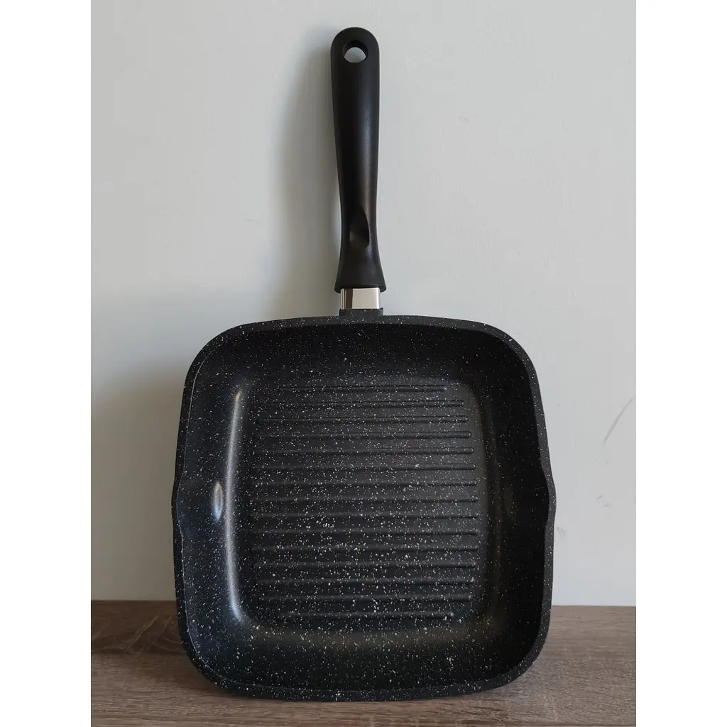 Пательня гриль Vezzer квадратна 28 см (VZ8053) - фото 4