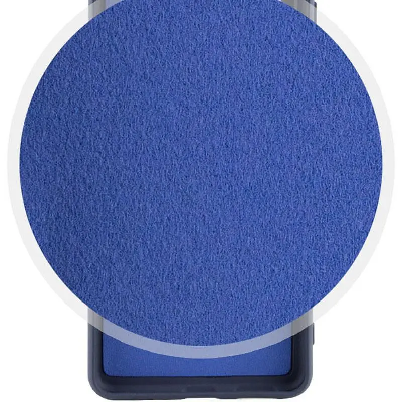 Чехол Silicone Cover Lakshmi Full Camera (AAA) для Xiaomi Redmi Note 10 / Note 10s / Poco M5s Темно-синий / Midnight blue - фото 2
