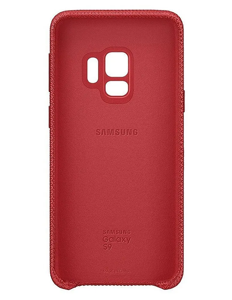 Чохол протиударний синтетичний Cover Hyperknit EF-GG965FREGWW для Samsung S9 Plus Red