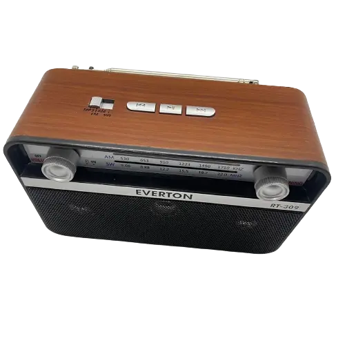 Портативний радіоприймач Everton RT-309 FM/AM/SW/Bluetooth/USB з ліхтариком (1756375714) - фото 5