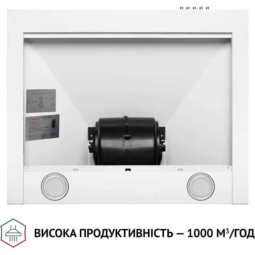 Витяжка купольна Perfelli K 6610 WH 1000 LED - фото 4
