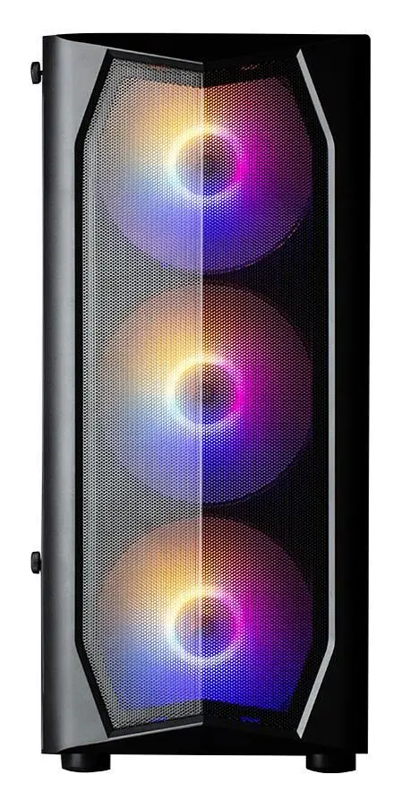Корпус Zalman N4 Rev.1 Tempered Glass без БЖ Black (N4REV.1) Без БП - фото 3