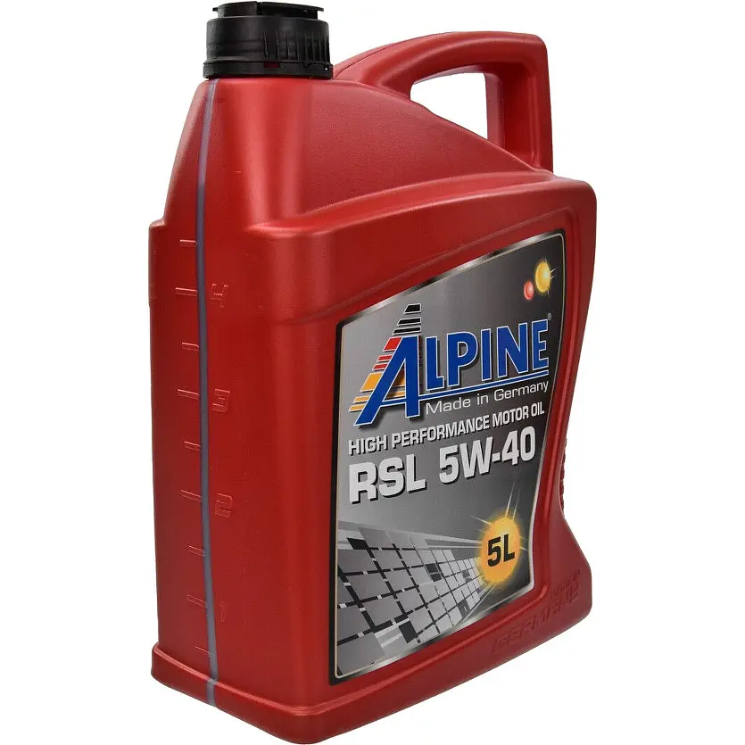 Масло моторное синтетическое Alpine RSL 5W-40 API SN/CF A3/B4 MB-229.3 Porsche A40 5 л (23454) - фото 3