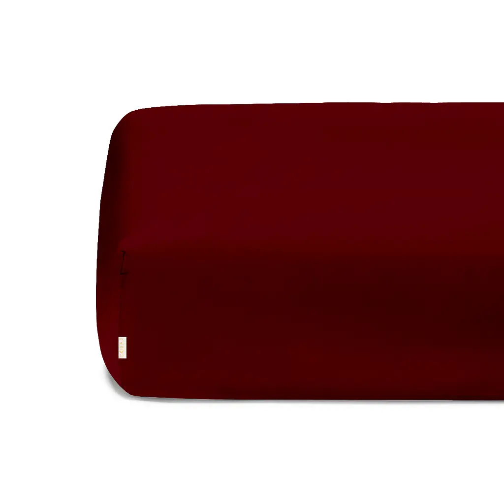 Простирадло на резинці Cosas Ruby 180х200х20 см (Bordo_180х200х20) - фото 5