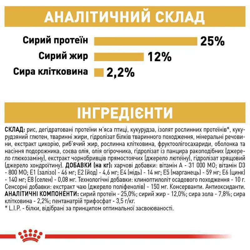 Сухий корм для дорослих собак породи Шнауцер Royal Canin Schnauzer Adult, з м'ясом птиці, 3 кг (2220030) - фото 7