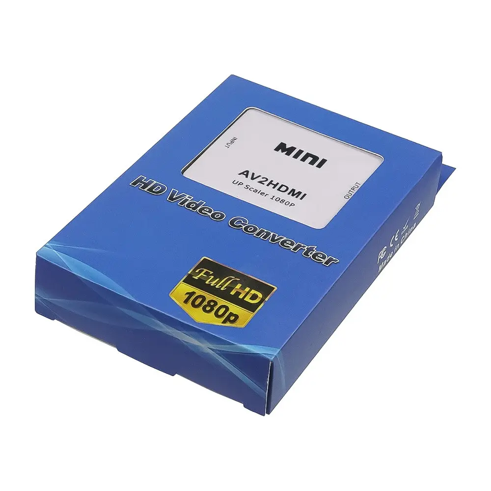 Конвертер AV to HDMI білий - фото 2
