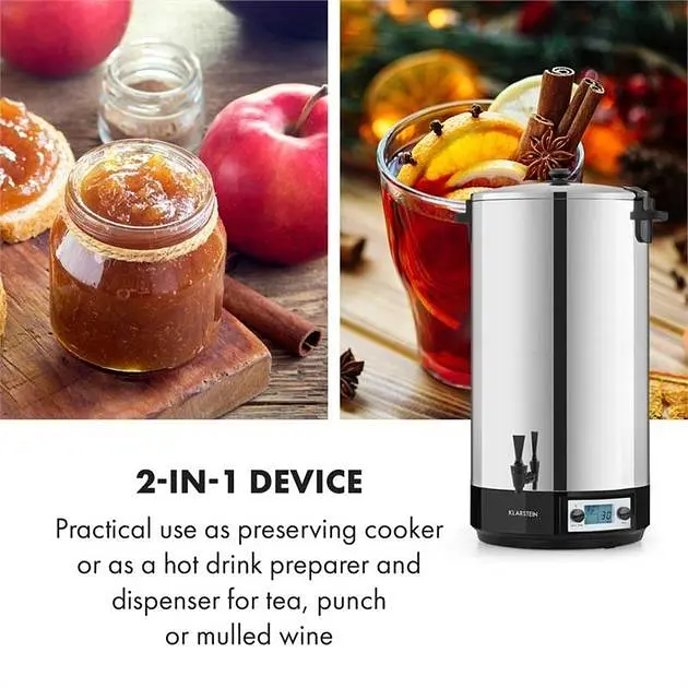 Стерилизатор машина для консервирования Klarstein KonfiStar 60 Digital (10034241) - фото 6