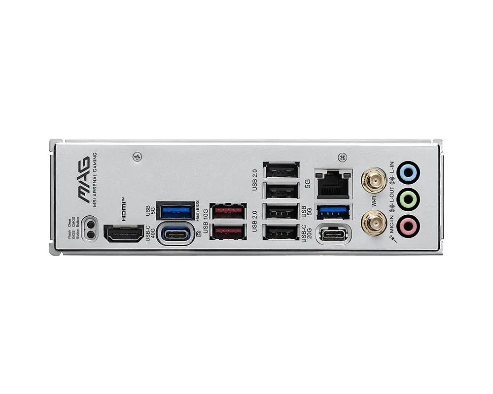MSI Материнська плата MAG X870E GAMING MAX WIFI sAM5 X870E 4xDDR5 M.2 HDMI Wi-Fi BT ATX - фото 4