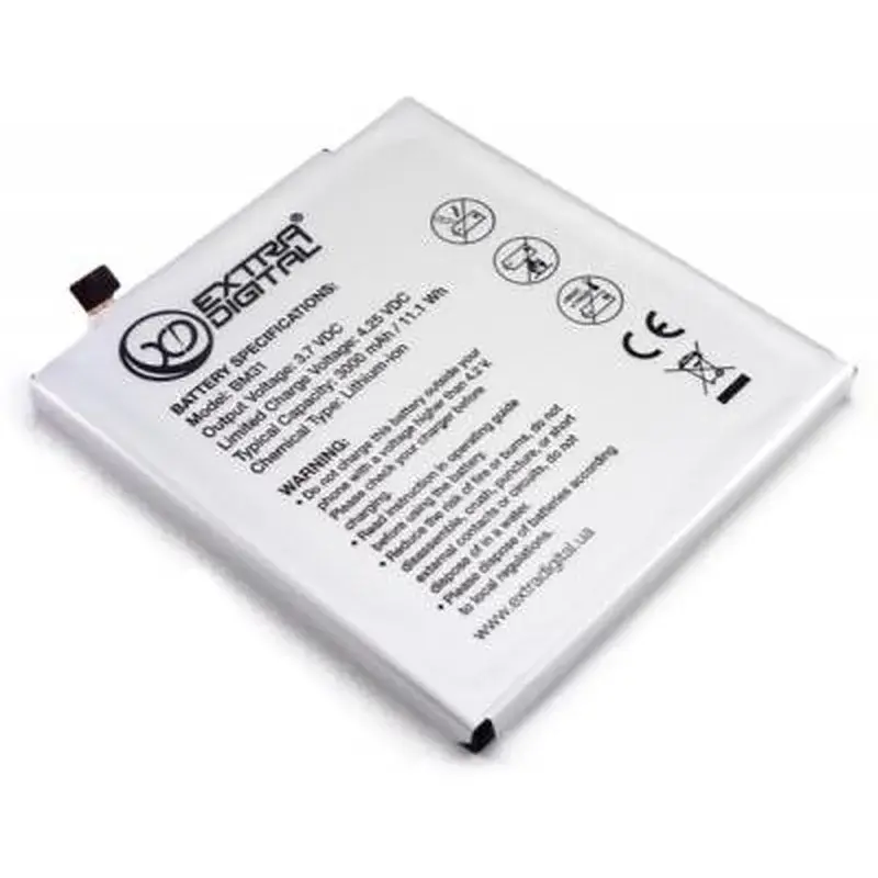 Акумуляторна батарея Extradigital Xiaomi Mi3 (BM31) 3000 mAh (BMX6444) - фото 3