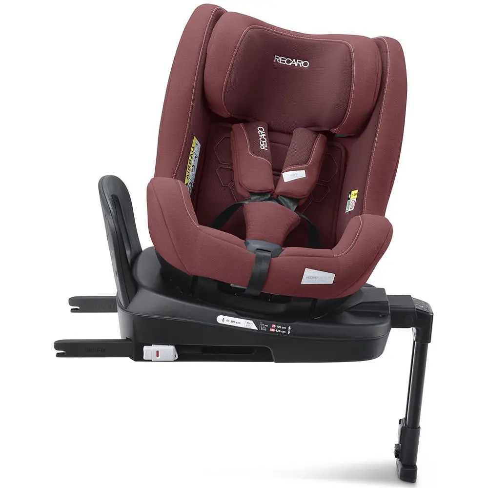 Автокресло Recaro Salia 125 Kid Iron Red, бордовое (89051660050) - фото 3