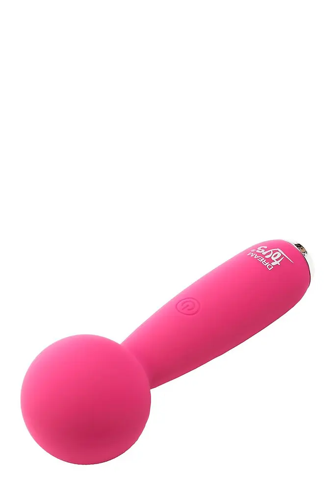 Вібратор Dream Toys Flirts Travel Wand -мікрофон, 11,2 см рожевий - фото 3