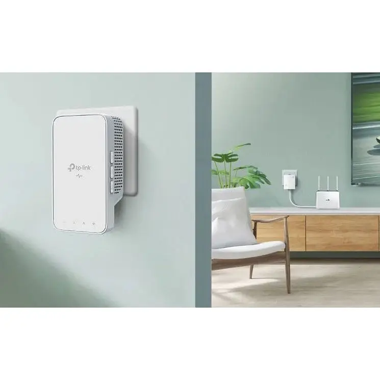 Комплект адаптерiв TP-Link Powerline TL-WPA7517KIT (TL-WPA7517 + TL-PA7017) AC1200, AV1000, 1xGE MESH - фото 7