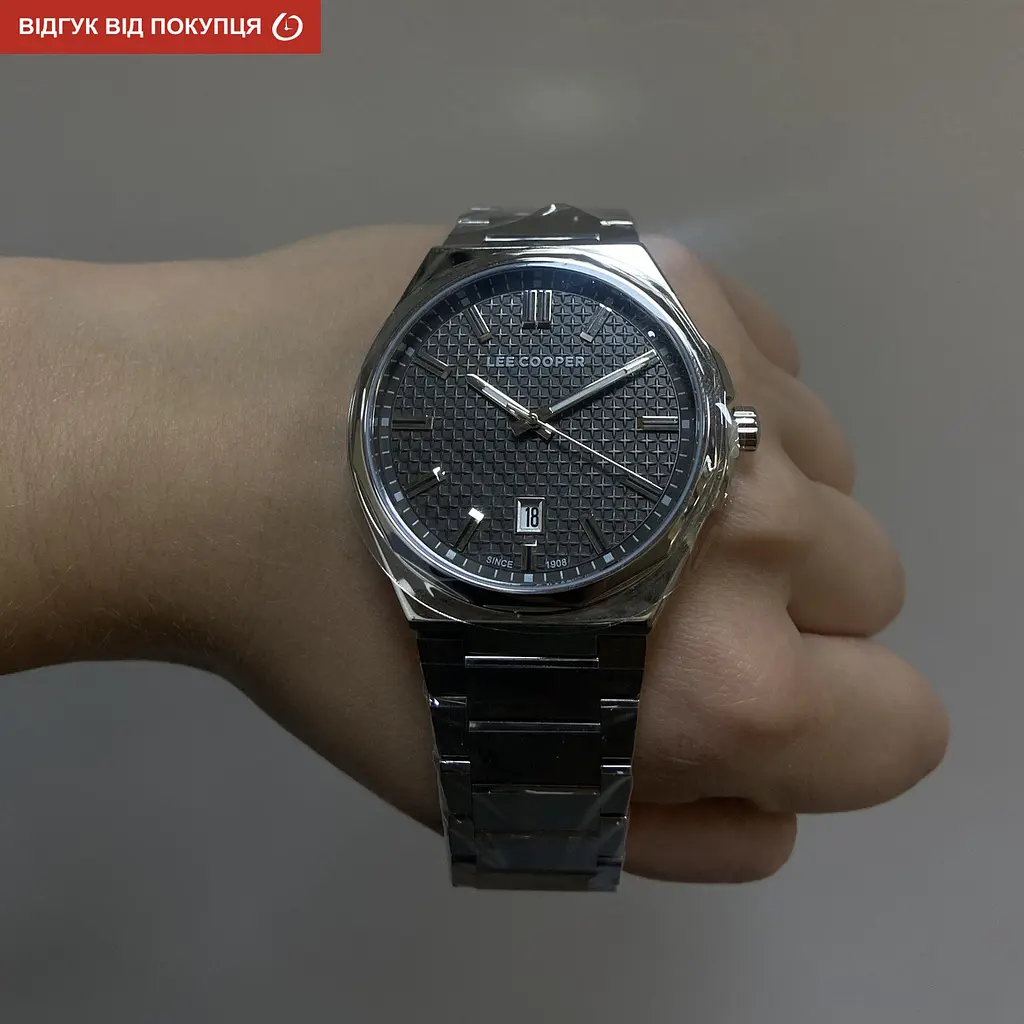 Годинник Lee Cooper Knight Silver - фото 11