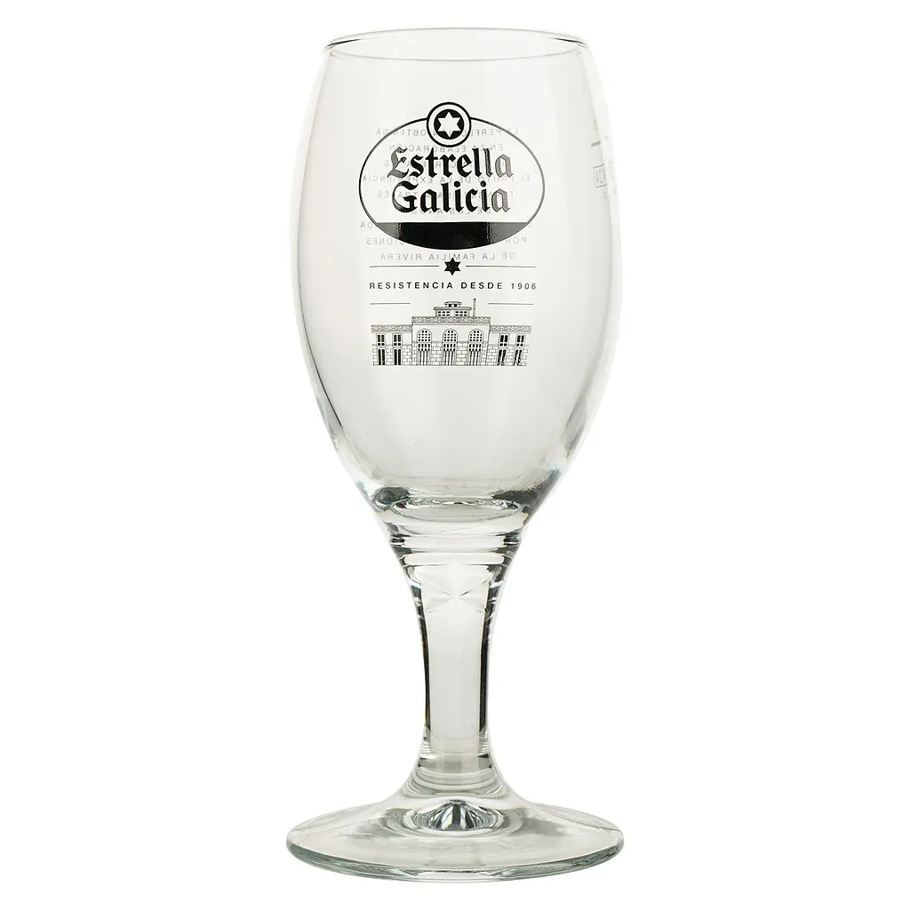 Уцінка. Набір пива Estrella Galicia Especial світле 5.5% 1.98 л (0.33 л x 6 шт.) + келих в подарунковій упаковці - фото 6