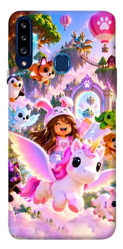 TPU чохол Demsky Happy chaos для Samsung Galaxy A20s