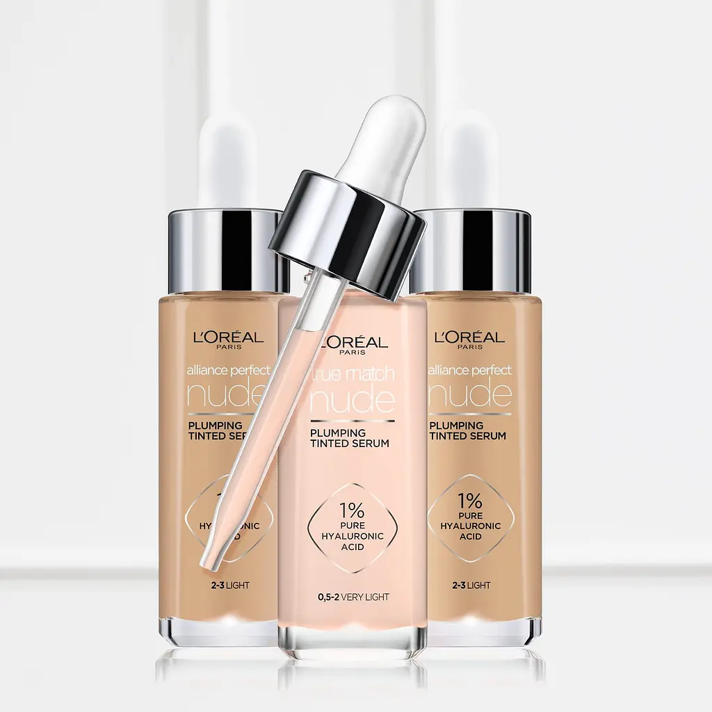 Гіалуронова тональна сироватка для обличчя L'Oreal Paris Alliance Perfect 2-3 тон бежевий 30 мл - фото 7