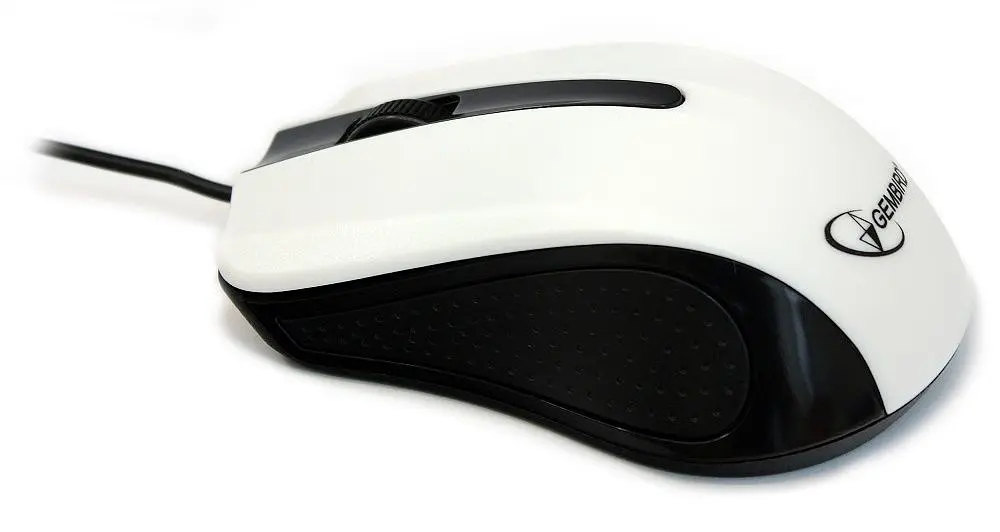 Миша Gembird MUS-101-W USB white - фото 2