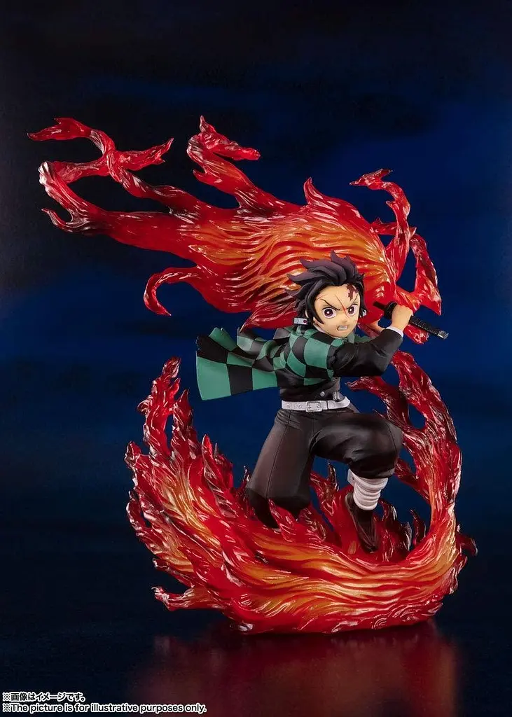 Фигурка Тандзиро Камадо Клинок, рассекающий демонов Kamado Tanjiro Demon Slayer WST DS TK 1123 - фото 6