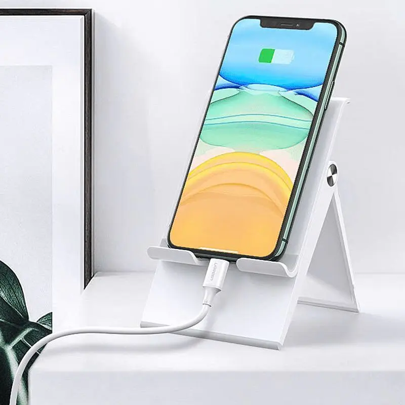 Подставка для телефона Ugreen LP247 Stand Universal White (80704) [151359] - фото 7