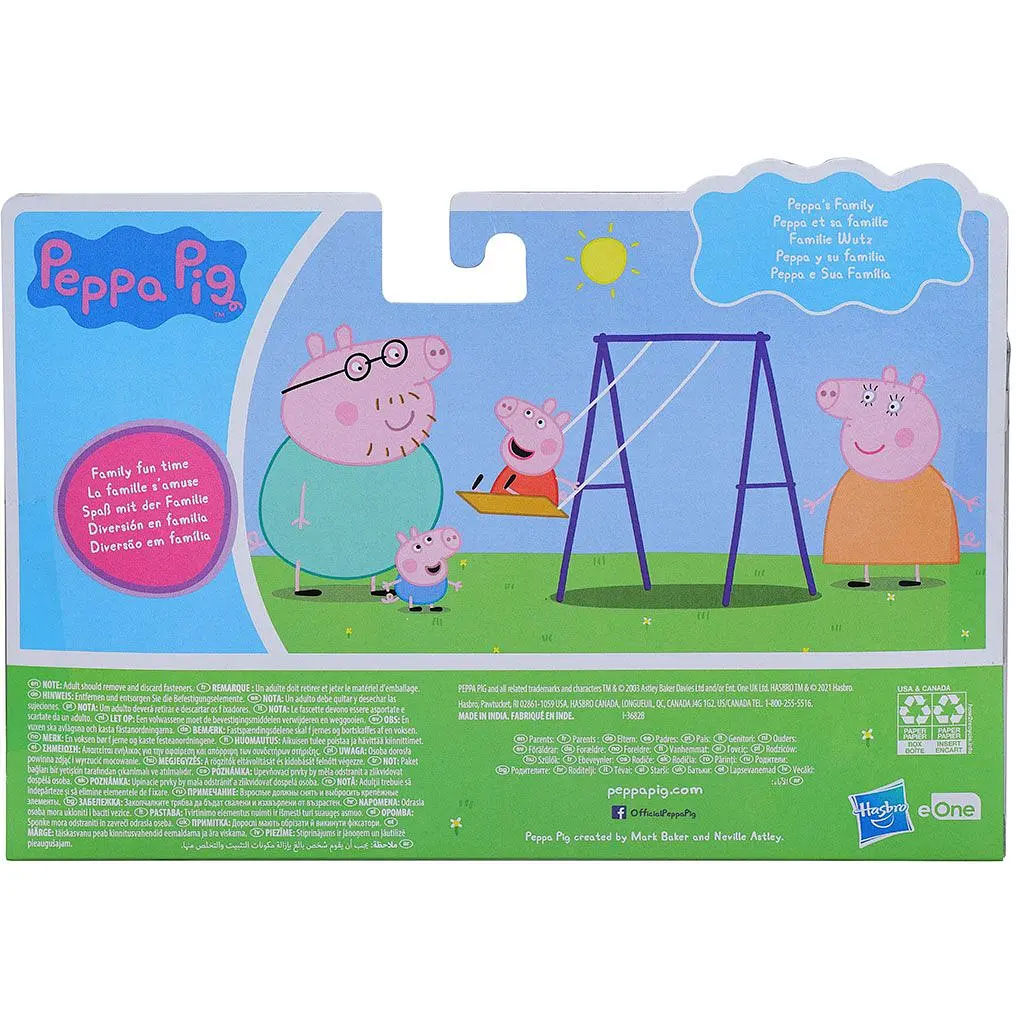 Ігровий набір Peppa Figurines Дружня родина Пеппи (F2190) - фото 4
